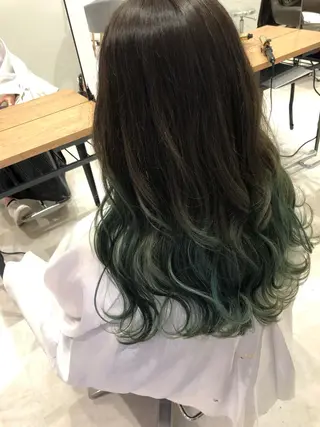セミロング 浅井 大雅のヘアスタイル
