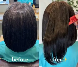 ミディアム opsia所属・💗髪質改善💗 渋谷奈津美のヘアスタイル