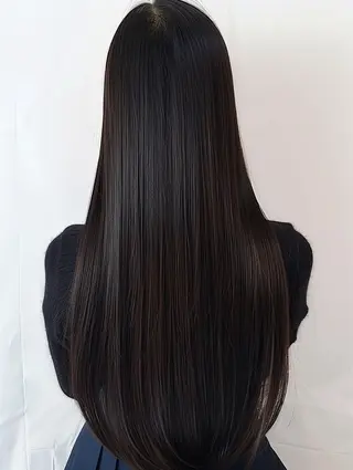 ロング motoトップカラー リスト/ブリーチカラのヘアスタイル