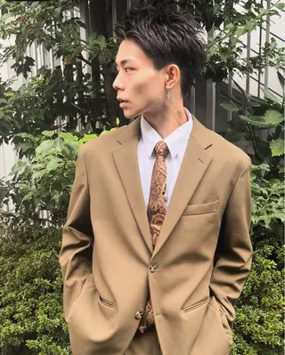 メンズ shirof ikebukuro所属・鈴畑 皓平のヘアスタイル