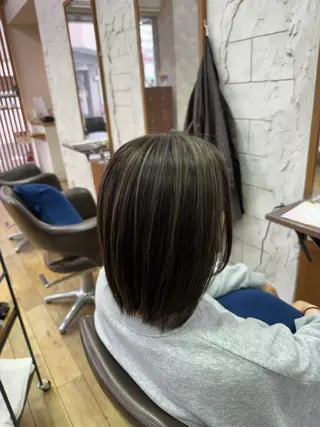 ミディアム peqss/ keitaのヘアスタイル