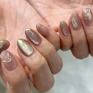 ネイル nail&care salon soa所属・soa/美容液ケアで 自爪を育てるネイルのネイルデザイン