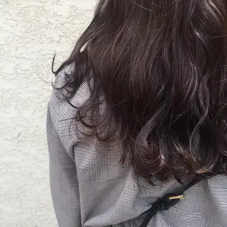 セミロング カラー 中津/柔らかカラー/ ナガオ イズミのヘアスタイル
