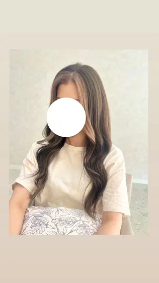 カラー ROEN ryokaのヘアスタイル