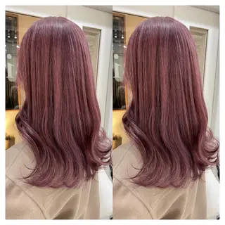 ロング カラー 村山 茉衣のヘアスタイル