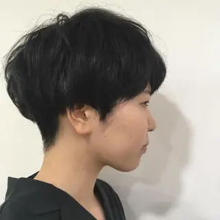 ショート 福島 純子のヘアスタイル