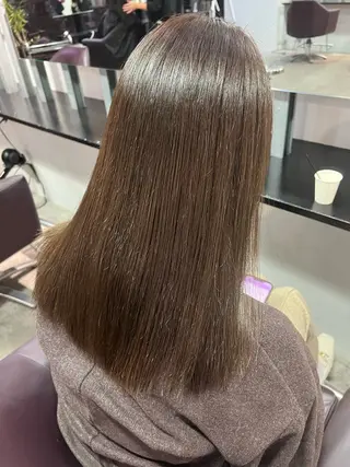 ロング 🩵透明感艶髪 縮毛矯正masa🩵のヘアスタイル