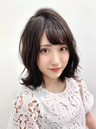 ミディアム カラー とも🏆プルエクステ /髪質改善🏆渋谷のヘアスタイル