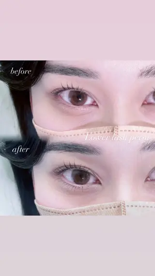 マツエク・マツパ THE BALM🤍 若林のマツエク・マツパデザイン