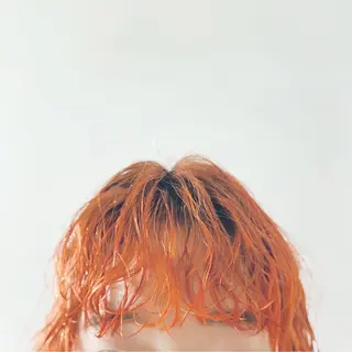 ミディアム 🫧艶ハイトーン ブリーチ🫧シモのヘアスタイル