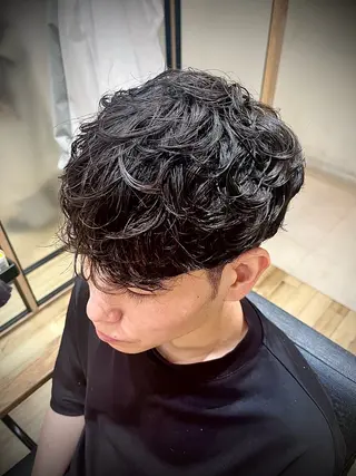 パーマ メンズ 🟦メンズ特化🟦 たかしま　あさひのヘアスタイル