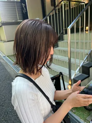 カラー 小河 穂香のヘアスタイル