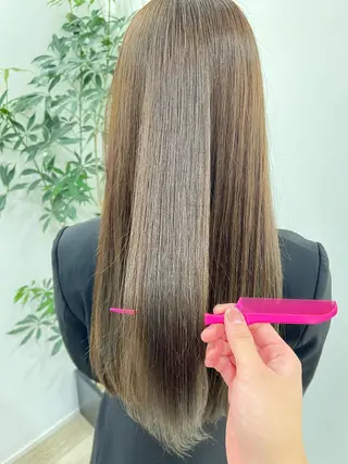 セミロング air-yokohama所属・青木 翔海のヘアスタイル
