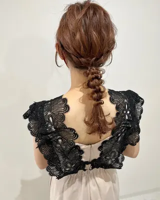 ロング ヘアアレンジ tomida yukiの眉毛・アイブロウイメージ