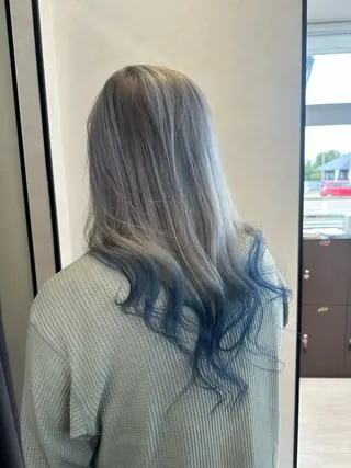 ロング カラー EARTH長岡店🩵 石原莉穂のヘアスタイル