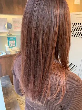 セミロング カラー WISTERIA P LUS1 ikumiのヘアスタイル