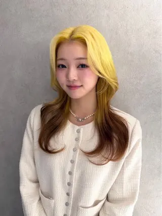 ロング カラー Qin所属・ルーツカラー 🌟  ミキのヘアスタイル