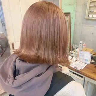 ミディアム カラー kimika🥑 メンズ/髪質改善のヘアスタイル