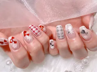 ネイル ゆりか ジョアアンジェ福島のネイルデザイン