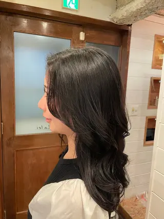 セミロング ボブ/縮毛矯正/レイ ヤー♡Natsukiのヘアスタイル