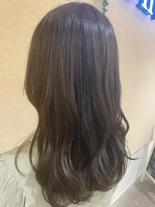 セミロング カラー シャドールーツ美容師 篠原康太のヘアスタイル