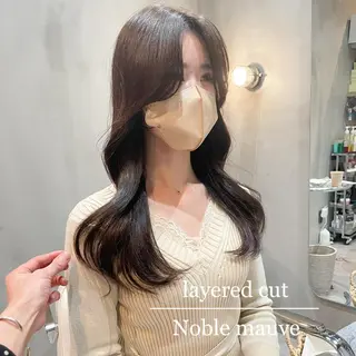 ロング LOMA🇰🇷 銀座クボタのヘアスタイル