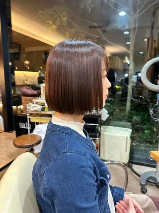ショート カラー Lit.自由が丘（SENJYU自由が丘）所属・【髪質改善/美髪】 ⭐️川嶋 陸央⭐️のヘアスタイル