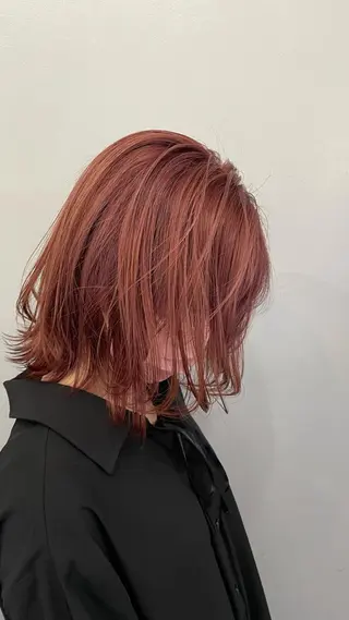 ミディアム カラー ヘアアレンジ 💐ナチュラルヘア Kroda💐のヘアスタイル