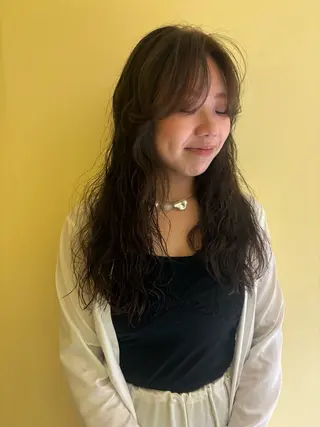 ロング mio／ 大阪美容室のヘアスタイル