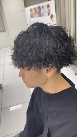 ショート パーマ メンズ 🌞メンズパーマ ONOE💈のヘアスタイル