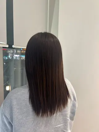 セミロング 小谷 歩花のヘアスタイル