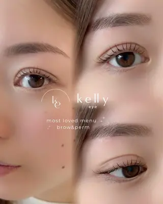 アイブロウ kelly eye所属・Kellyeye 心結奈のマツエク・マツパデザイン