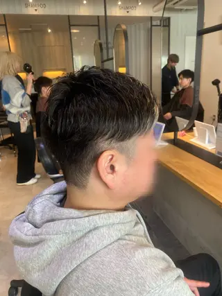 メンズ 髪質改善＆トリートメント over hair所沢店所属・韓国風/レイヤー/ 𝑵𝒂𝒏𝒂🩶のヘアスタイル