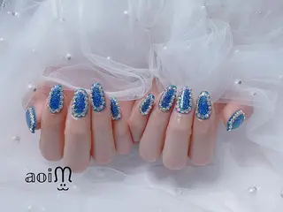 ネイル 葵うさぎ所属・葵うさぎ AIのネイルデザイン