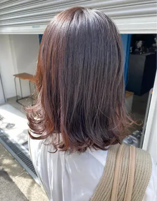 ミディアム カラー 大阪メンズパーマ /スパイキー/らいのヘアスタイル