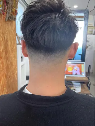 ショート メンズ かんばら りょーいのヘアスタイル