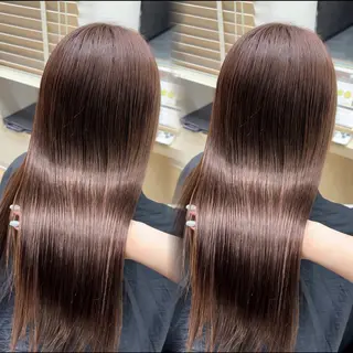 ロング 吉成 葉南のヘアスタイル