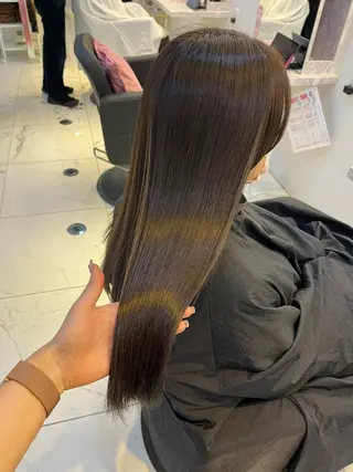 ロング カラー 透明感カラー/大阪 Rieのヘアスタイル