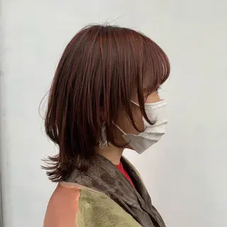 セミロング ショートスタイル /tomo.のヘアスタイル