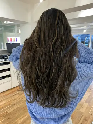 ロング カラー Reb_keiji 👑小倉圭司のヘアスタイル