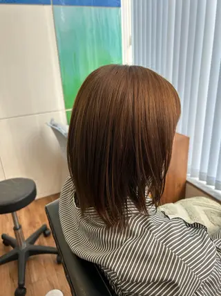 ミディアム カラー aivee所属・吉祥寺/グロスカラー haruna☀️のヘアスタイル