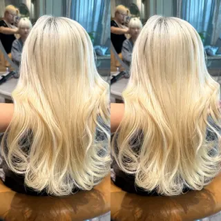 ロング MASHU韓国ヘア/ レイヤー/透明感カラのヘアスタイル