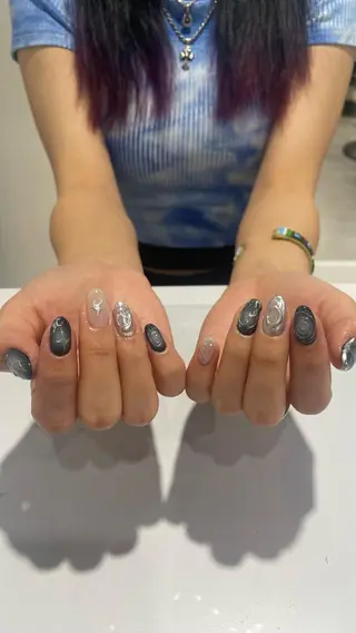 ネイル クルミ/ 💕ワンホンネイルのネイルデザイン