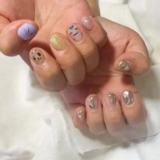 ネイル AOI✩⡱ y2kネイルのネイルデザイン