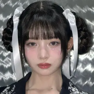 セミロング カラーモデル募集中/ タマキ🎀のヘアスタイル