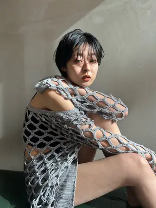 ショート カラー ショート/ボブ専門 宮脇美奈/南船場のヘアスタイル