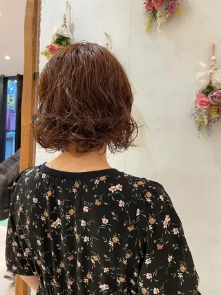 ミディアム パーマ 🩵ANELA東口 齋藤琴音💚のマツエク・マツパデザイン