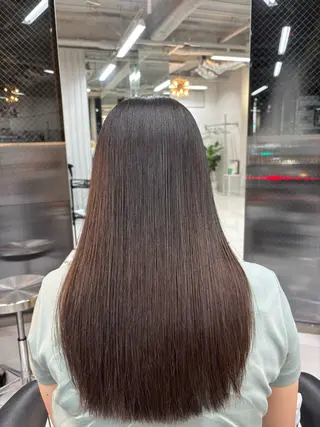 Sakuraෆ˚* 艶カラー×まつパ💖のヘアスタイル