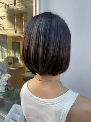 ショート パーマ 髪質改善/茅ヶ崎 マツモト リョウのヘアスタイル