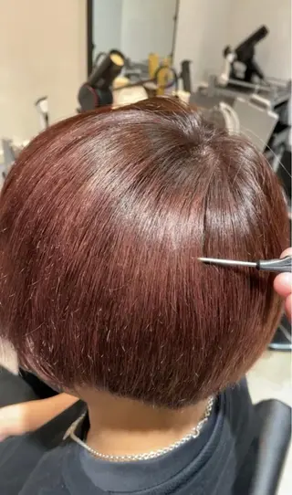 ショート カラー メンズ 飯塚 想のヘアスタイル